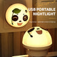 Lampada da notte intelligente a comando vocale a forma di panda