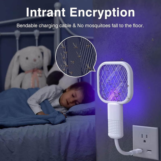 Mini Racchetta Elettrica USB Antizanzare