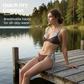 Bikini Donna a Pois con Laccetti Laterali