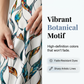 Completo donna con top a nodo laterale e pantaloni fantasia