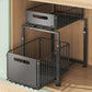 🥫🏠 50% di SCONTO! Dalla cucina al bagno: questo scaffale in acciaio a doppio strato avvicina il tuo disordine e le bottiglie pesanti non cadranno mai più. Senza montaggio, pronto in 1 minuto! 🛠️✨