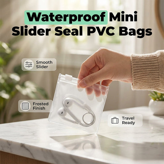 Mini Slider Seal PVC Bags