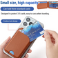 Portafoglio e portacarte magnetico con supporto per smartphone