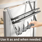 🔥Last Day Sale 53% OFF🔥Over The Door Hooks with Storage Basket