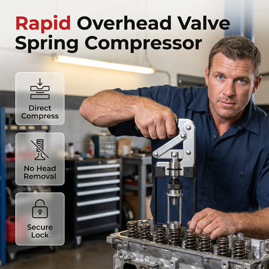 Pinza compressore regolabile per molle valvole