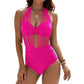 Women's Tummy Control Halter Swimsuit