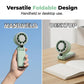 Ventilatore portatile turbo pieghevole con display LED