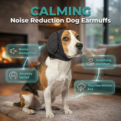 🐶 Copriorecchie antirumore per cani, comfort durante tuoni e fuochi d'artificio ✨