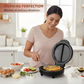 🍳 50% DI SCONTO ORA! 🔥 Piastra Elettrica Multifunzione Antiaderente per la Colazione – Superficie antiaderente, riscaldamento uniforme e cottura versatile – Perfetta per pancake, uova e colazioni complete 🥞