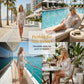 🧶 LIMITED-TIME 50% OFF! ✨ Crochet Beach Cover-Up – Bohemian, Tassels, Adjustable 🏖️