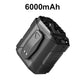 Ventilatore da Vita Multifunzione da 6000mAh con 100 Velocità e Torcia