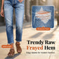 Jeans skinny strappati da donna alla moda
