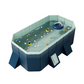 🥳SALDI ESTIVI 2026🥳💞50.000+ VENDUTI!👵❤️ Piscina rinforzata non gonfiabile – goditi divertenti momenti in acqua e rinfrescati comodamente a casa tua quest'estate.