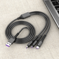 Cavo di ricarica rapida 3 in 1 da 66 W