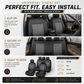 Set coprisedili universali per auto in pelle PU