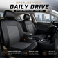Set coprisedili universali per auto in pelle PU