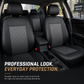 Set coprisedili universali per auto in pelle PU