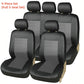 Set coprisedili universali per auto in pelle PU