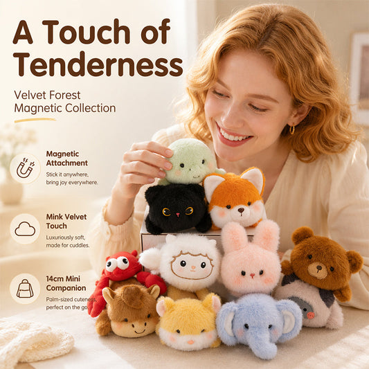 🧸✨ Adorabile pupazzo calamita per frigorifero! Un simpatico compagno che decora il tuo frigo con tenerezza! 🧲💖
