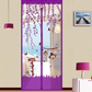 Porte moustiquaire avec motif de singe