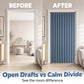 ⏰🔥LIMITED TIME 49% OFF! ⭐No-Drill Magnetic Accordion Door Curtain