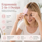 Pettine tagliacapelli portatile 2 in 1