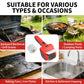 Electric Grill Cleaner with Rotating Steel Brush