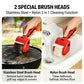 Electric Grill Cleaner with Rotating Steel Brush