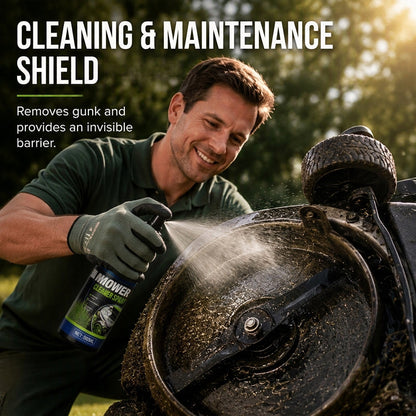 Detergente e sgrassatore potente per tosaerba