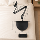 🧲🛏️ Supporto per tablet da comodino a base nascosta – Design magnetico, stabile e invisibile! ✨📱