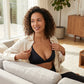 Bralette a triangolo da donna senza ferretto con supporto effetto gel