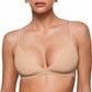 Bralette a triangolo da donna senza ferretto con supporto effetto gel