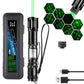 Torcia laser portatile ricaricabile rossa e verde