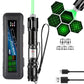 Torcia laser portatile ricaricabile rossa e verde