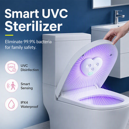 Luce Sterilizzatrice UVC Smart per WC