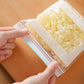 📦💪 Sacchetti trasparenti rinforzati a doppia chiusura – Perfetti per conservare alimenti freschi e sicuri! 🔒🥨