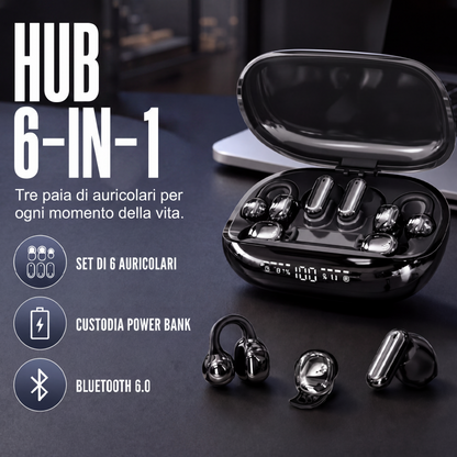 🎧🔥 6-in-1! Auricolari Wireless per il Sonno con Custodia di Ricarica – 50% di Sconto 💤✨ Perfetti per dormire, studiare e viaggiare.