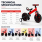 🔥 -50% Oggi: Triciclo per Bambini 3 in 1 – Ultraleggero (2,8 kg) e pieghevole, si trasforma da bici senza pedali a carrello. Perfetto per genitori sempre in movimento.