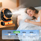 Ventilatore portatile da campeggio multifunzionale per esterni