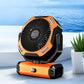 Ventilatore portatile da campeggio multifunzionale per esterni