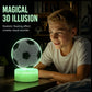 Luce notturna 3D a forma di pallone da calcio