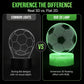 Luce notturna 3D a forma di pallone da calcio