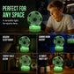 Luce notturna 3D a forma di pallone da calcio