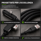 Cavo di ricarica rapida da 240 W con supporto pieghevole per smartphone