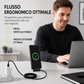 Cavo di ricarica rapida da 240 W con supporto pieghevole per smartphone