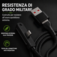 Cavo di ricarica rapida da 240 W con supporto pieghevole per smartphone