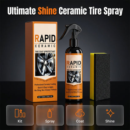 Spray Ceramico ad Asciugatura Rapida per Pneumatici