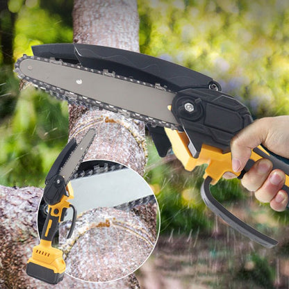 Motosega Mini a Litio Cordless 6" Portatile
