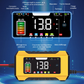 🔋 Caricabatterie Intelligente 12V 6A | Ricarica in 9 Fasi e Riparazione a Impulsi ⚡ | Display LCD a Colori, Compensazione Termica 🌡️ | Protezioni Multiple Integrate 🛡️