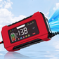 🔋 Caricabatterie Intelligente 12V 6A | Ricarica in 9 Fasi e Riparazione a Impulsi ⚡ | Display LCD a Colori, Compensazione Termica 🌡️ | Protezioni Multiple Integrate 🛡️